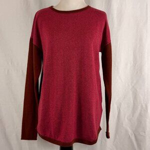 Smartwool Women's Sweater | Pink, Red, Navy | Medium